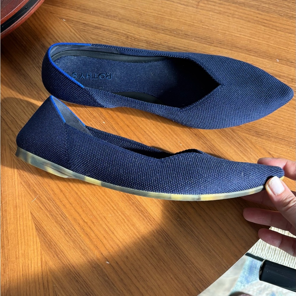 Rothy's Navy Blue Women's Flats